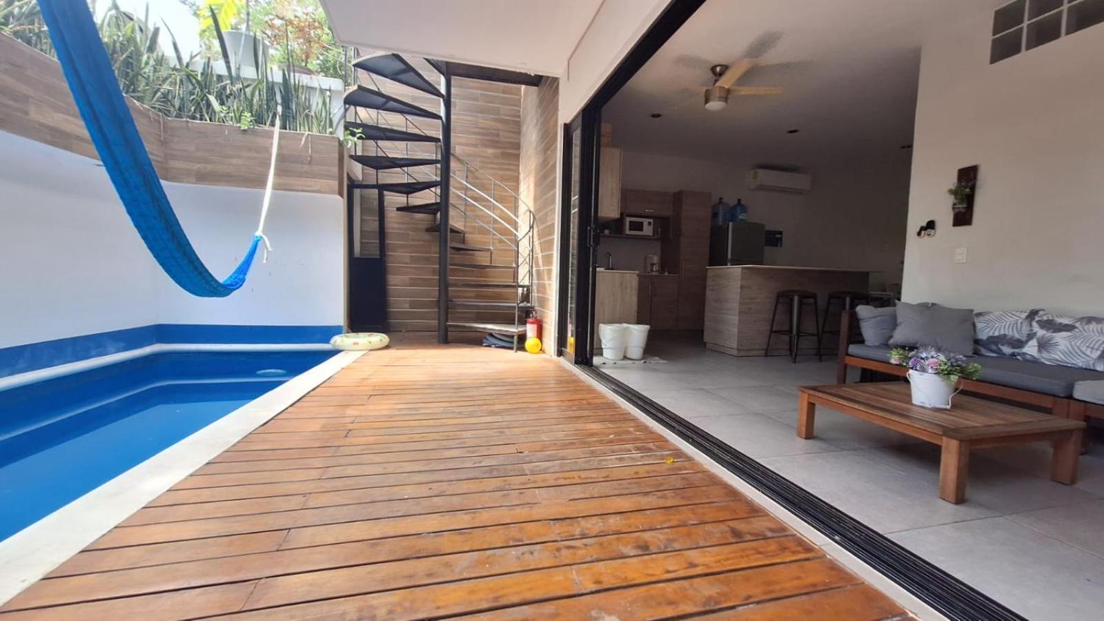 Casa Privada En Puerto Morelos Exterior foto